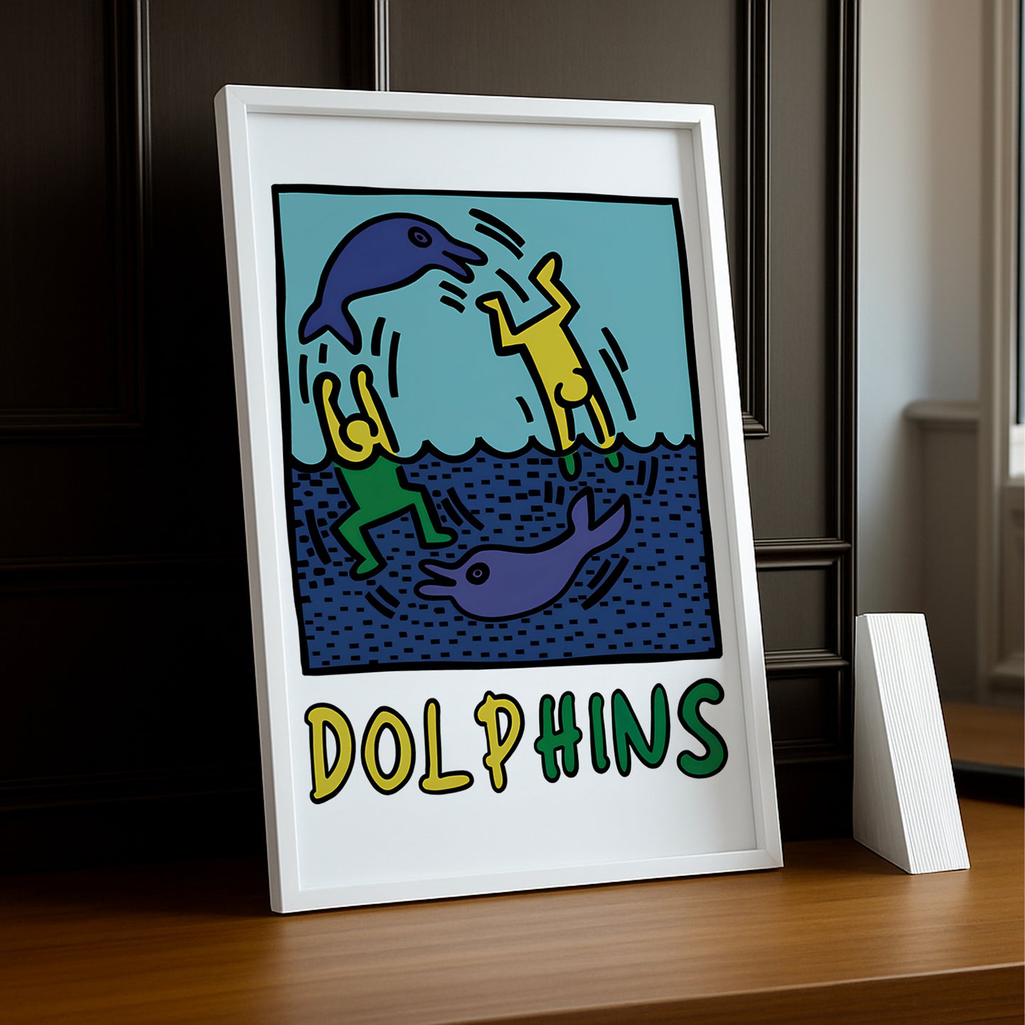 Cadre photo Keith Haring