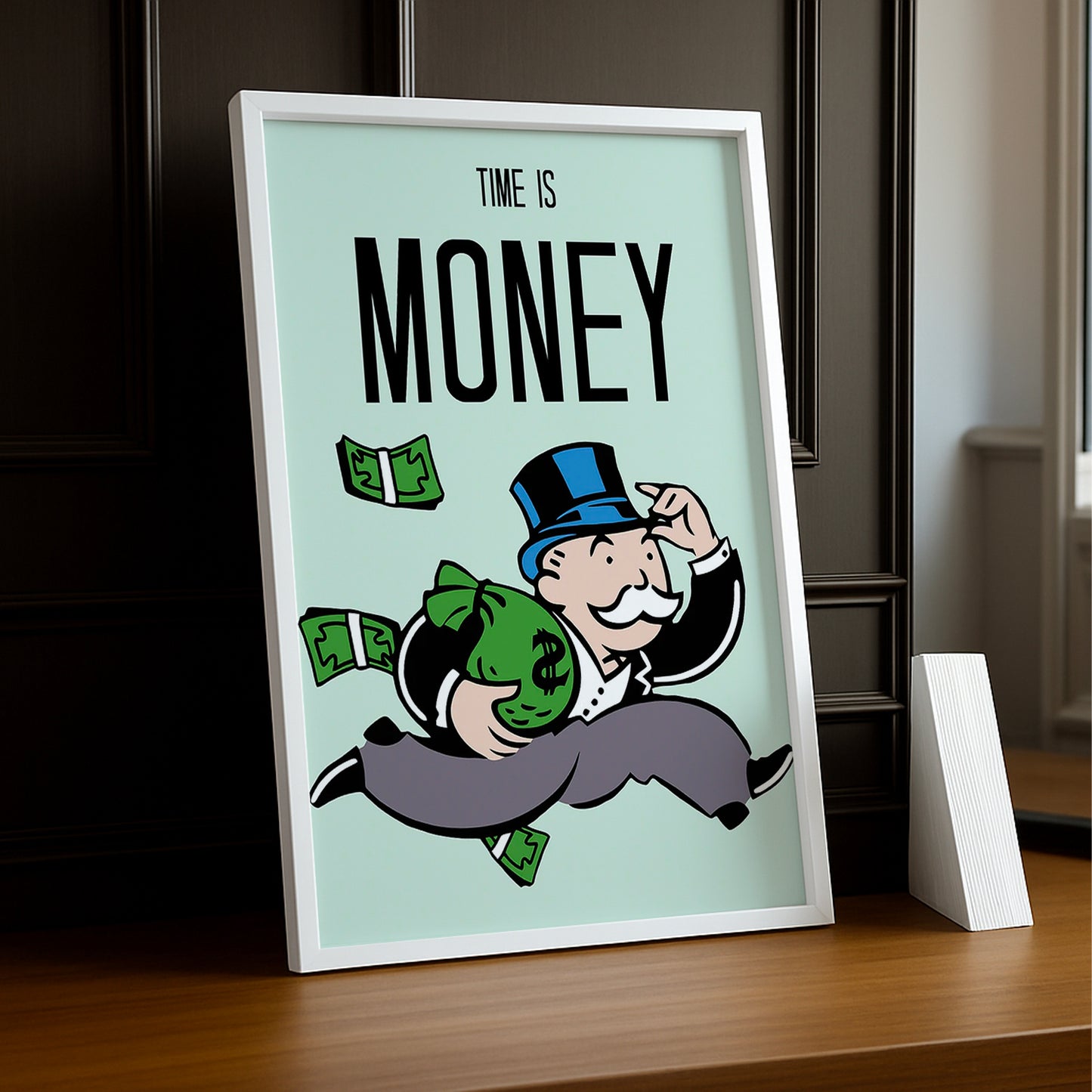 Monopoly Times is Money - Cadre photo