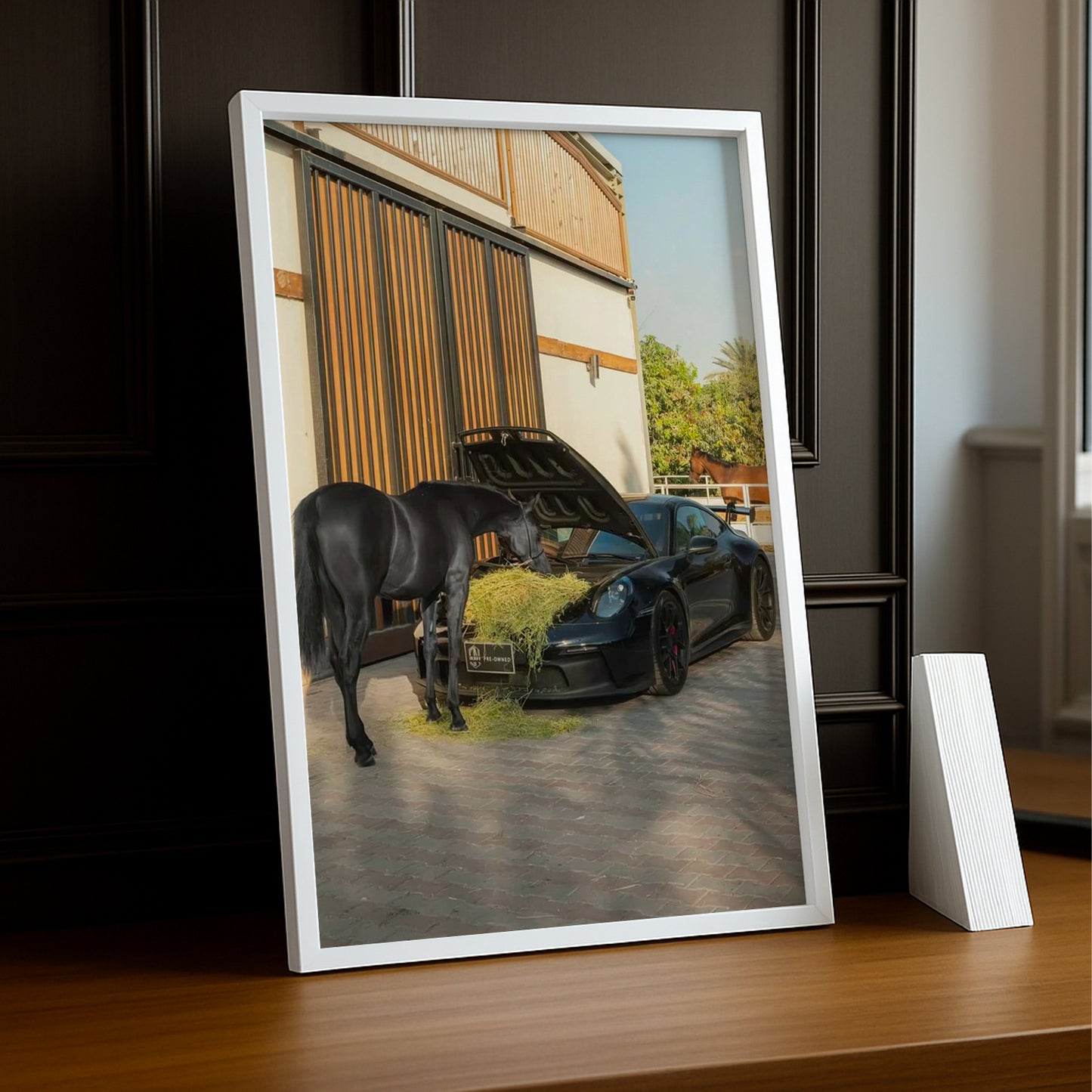 Cadre photo Équitation - Porsche