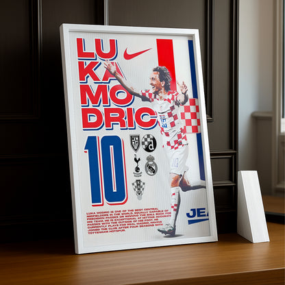 Cadre Photo Footballeur - Modric