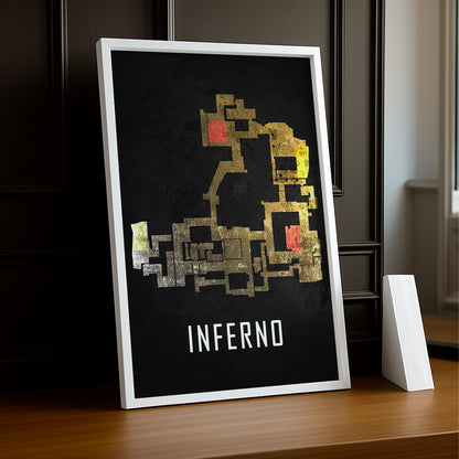 Cadre Photo Counter Strike - Map Inferno