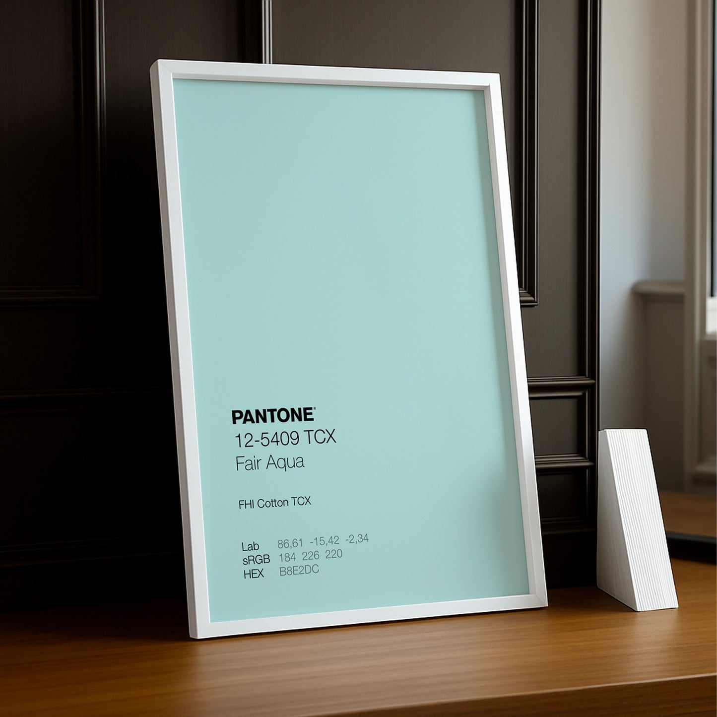 Cadre Photo Pantone - Fair Aqua
