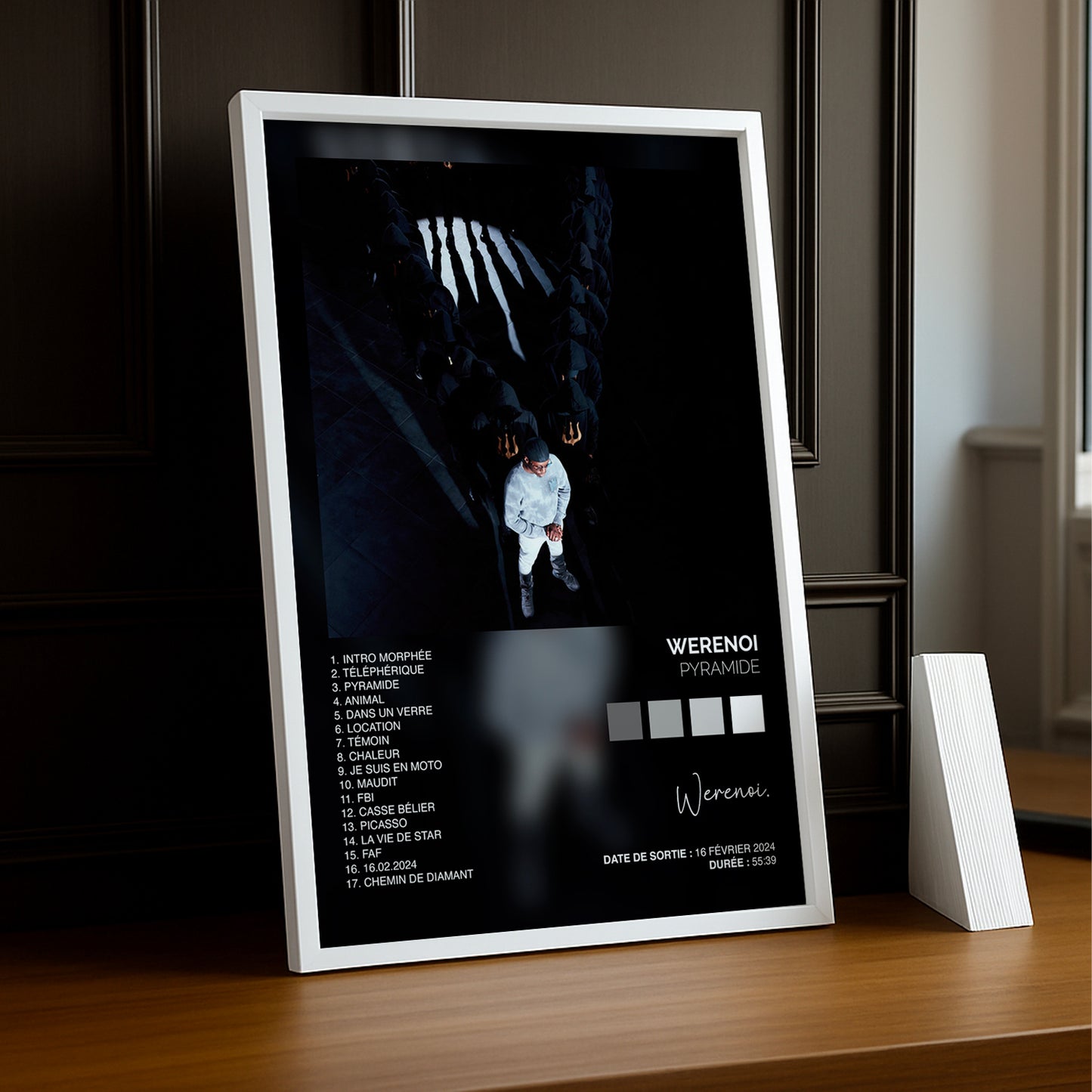 Cadre photo Album Musicaux - Pyramide de Werenoi