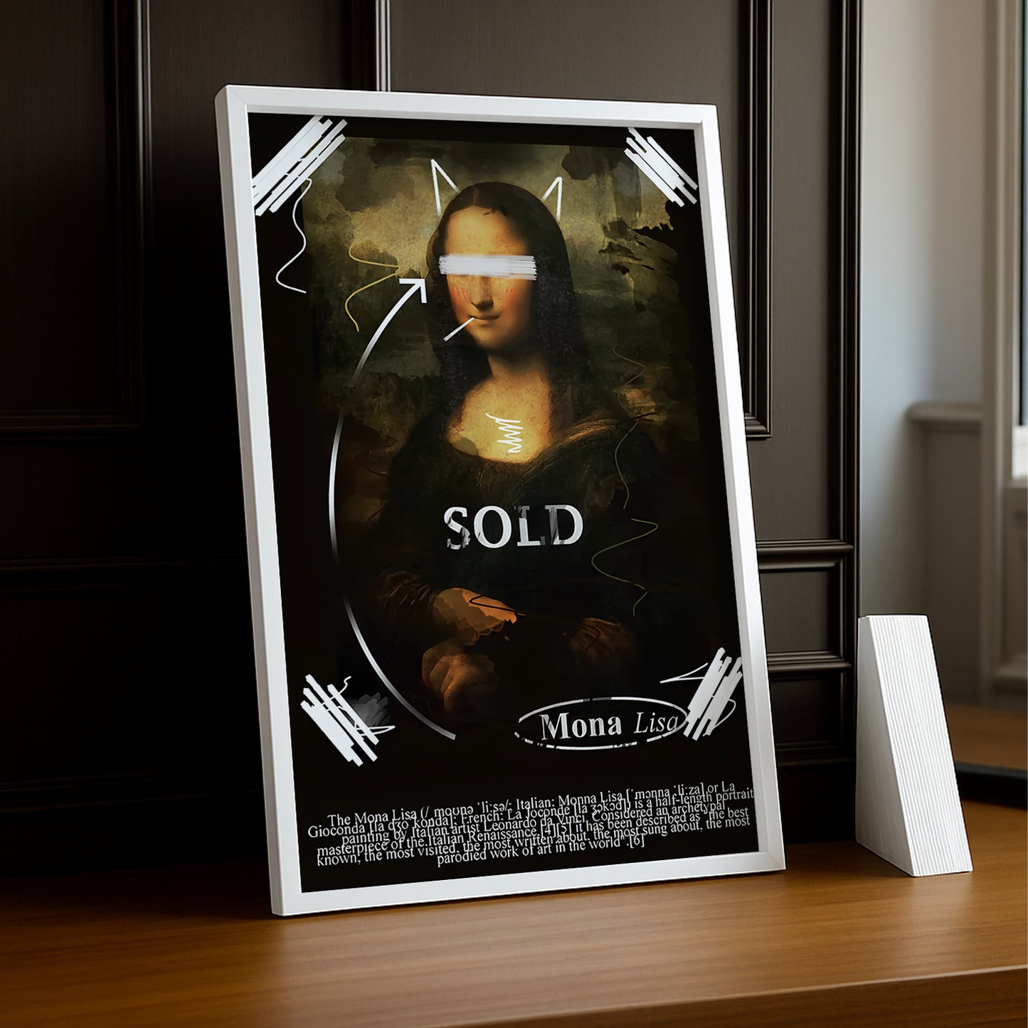 Cadre photo La Joconde Sold