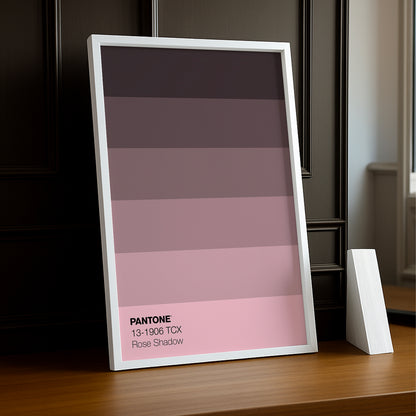 Cadre Photo Pantone Dégradé - Rose Shadow