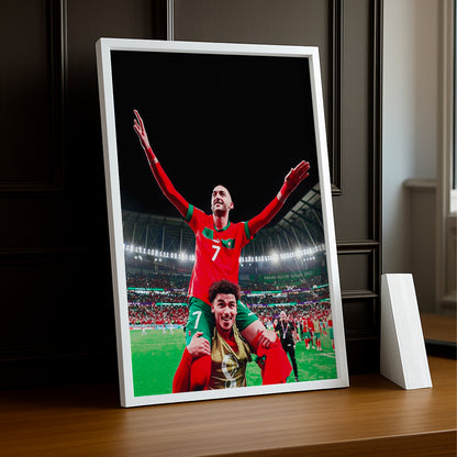 Maroc Foot - Cadre photo