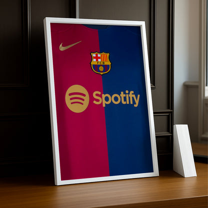 FC Barcelona 2025 Trikot-Fotorahmen