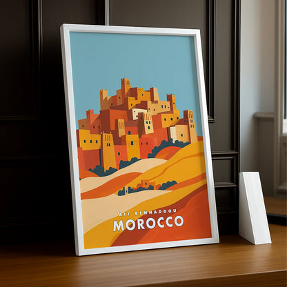 Ait Benhaddou Maroc - Poster