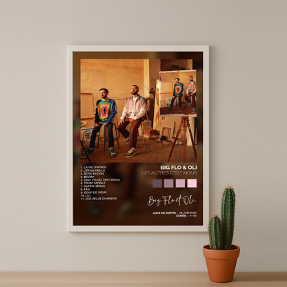 Cadre photo Album - Les autres c'est nous de BigFlo et Oli