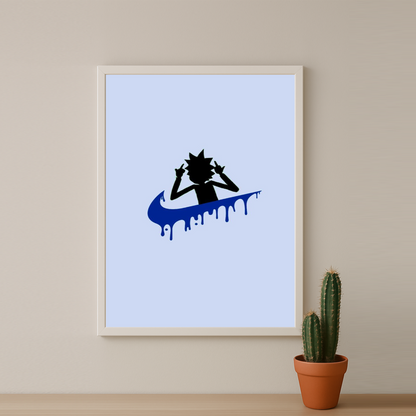 Poster Nike Rick & Morty