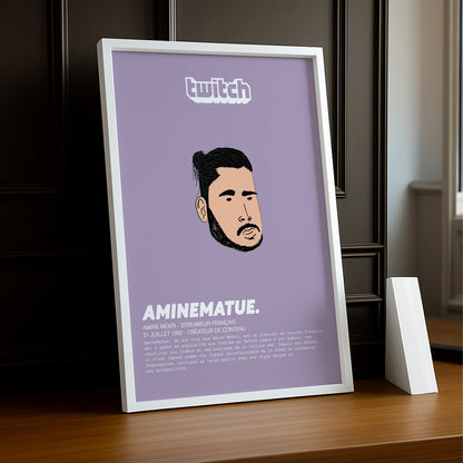 Cadre photo AmineMaTue Twitch