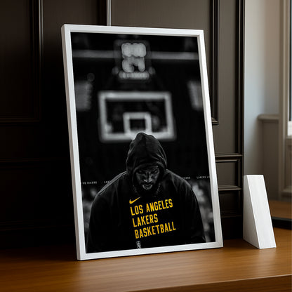 Cadre photo NBA - Lebron James Los Angeles Lakers