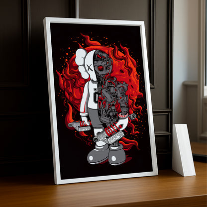Poster Kaws - Companion Killer