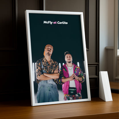 Cadre photo McFly et Carlito