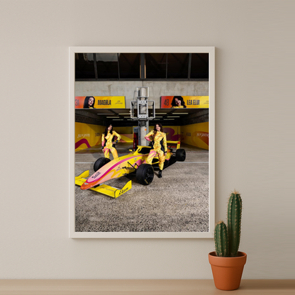 Poster encadrée GP Explorer - Écurie Rio de Janeiro Maghla x Léa Élui