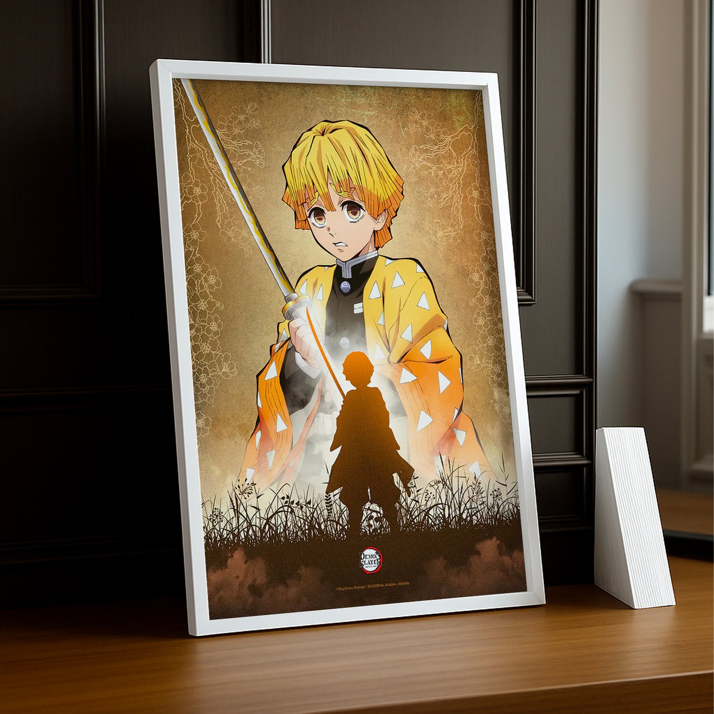 Cadre Photo Demon Slayer - Zenitsu Thunderclap and Flash