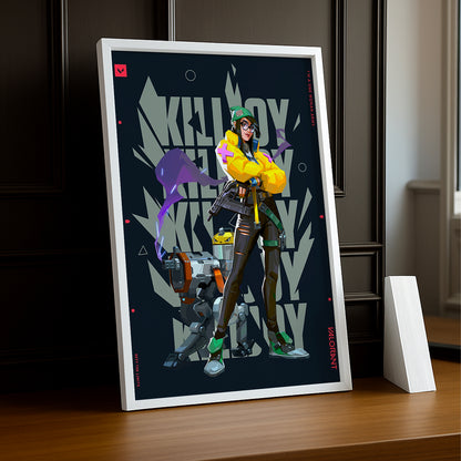 Cadre Photo Valorant - KillJoy
