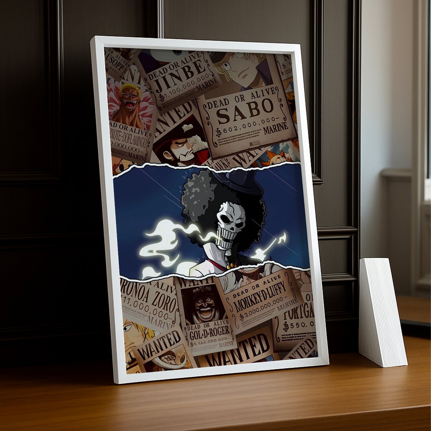 Cadre photo Brook One Piece