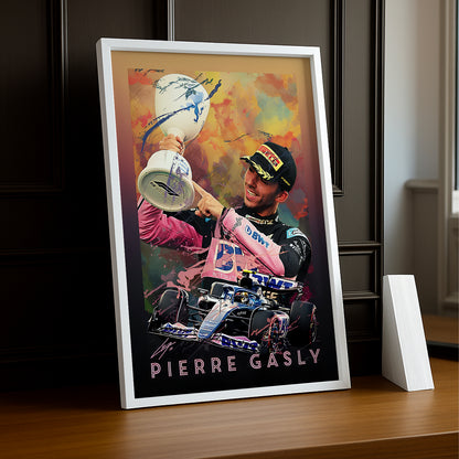 Cadre photo Pierre Gasly Formule 1