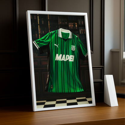 Poster Maillot Football - Sassuolo Kit 25-26