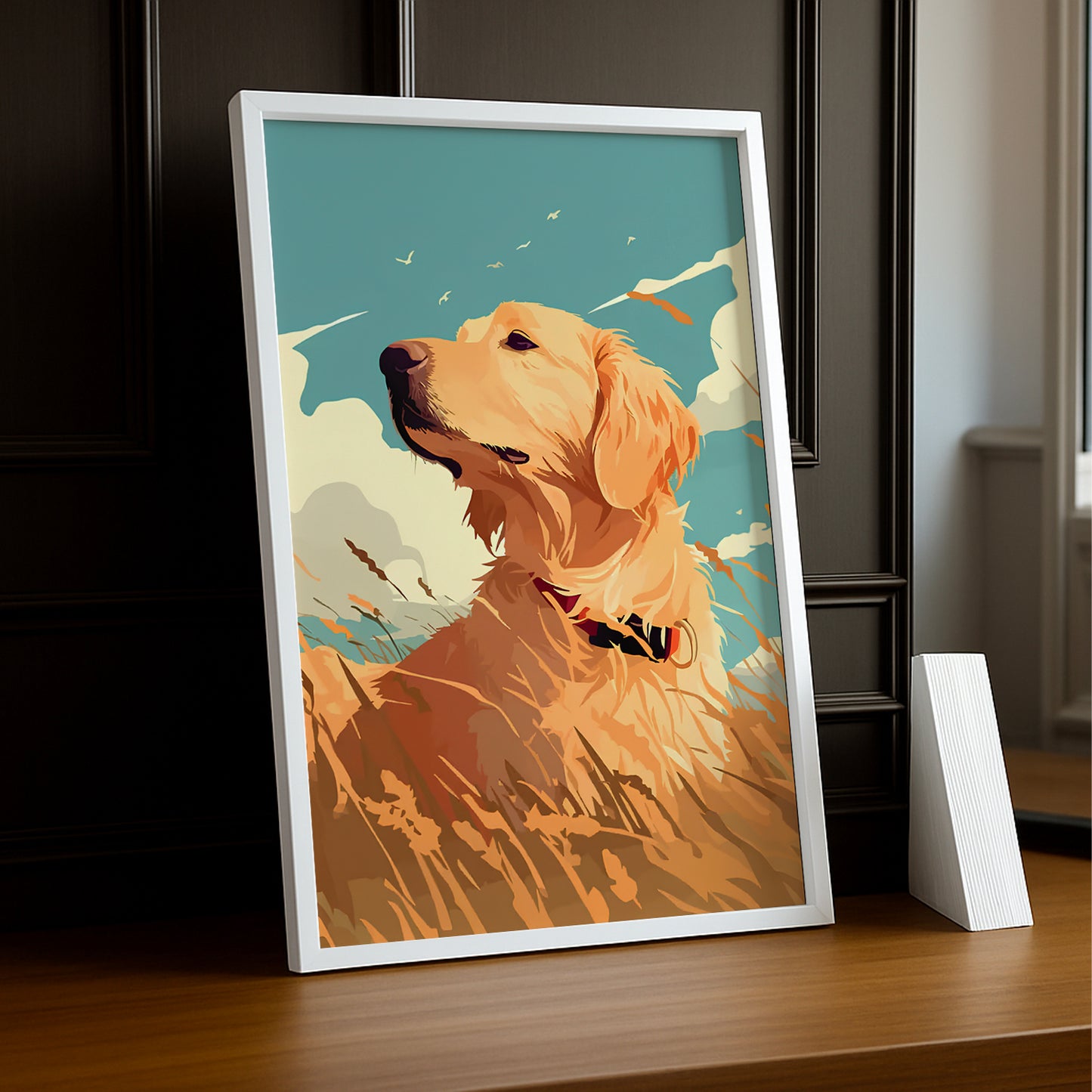 Chien portrait - Poster