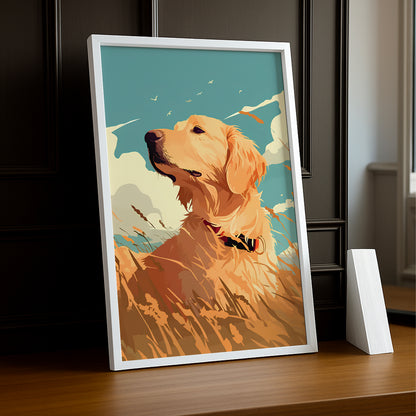 Chien portrait - Poster
