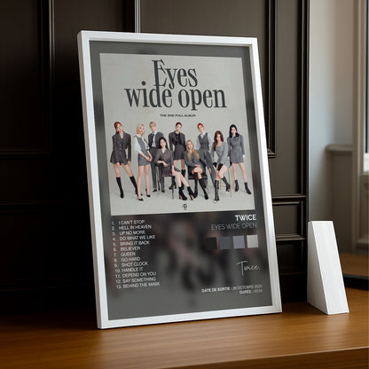 Cadre Photo K-Pop - Twice Eyes Wide Open