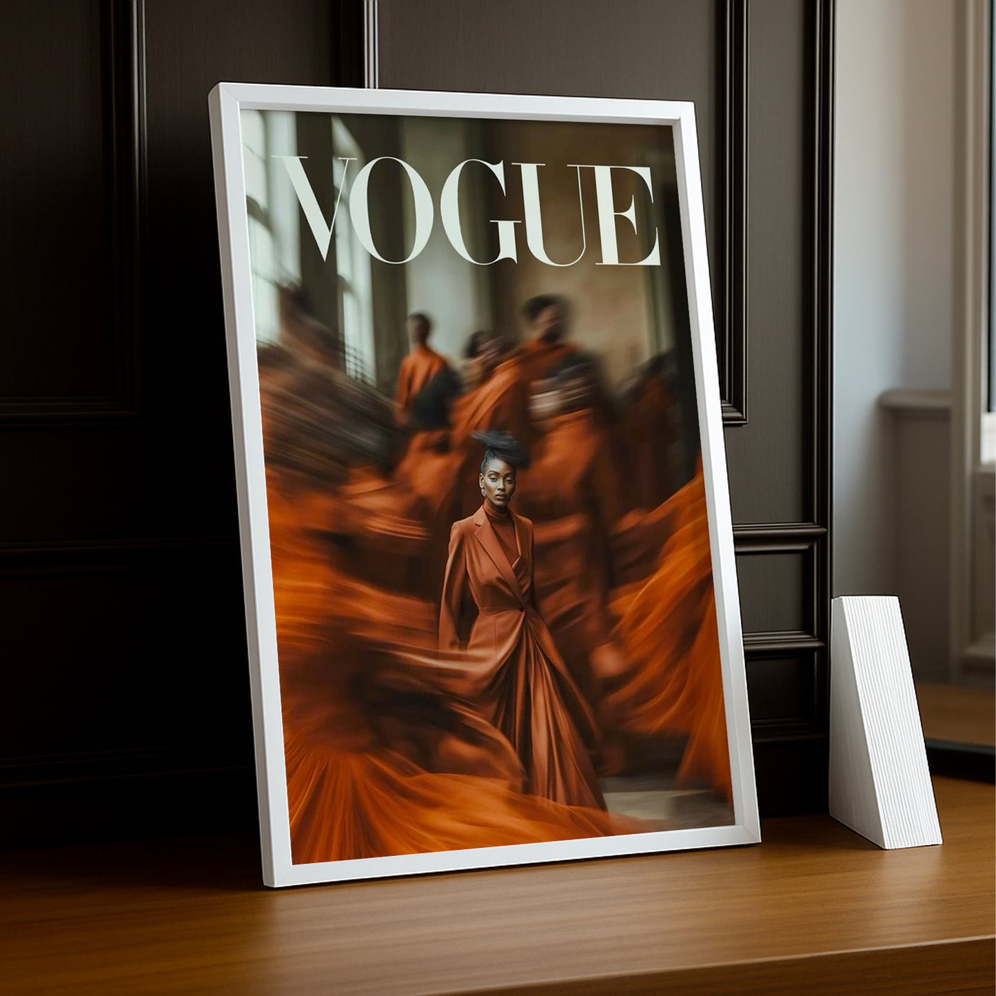 Poster Photo Vogue - Orange