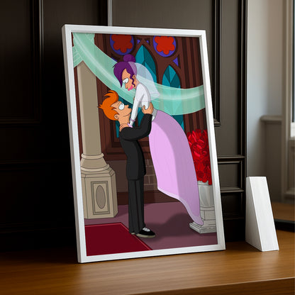 Cadre Photo Futurama - Wedding