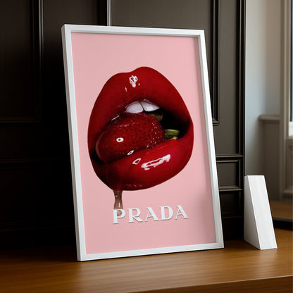 Cadre Photo Prada - Lips