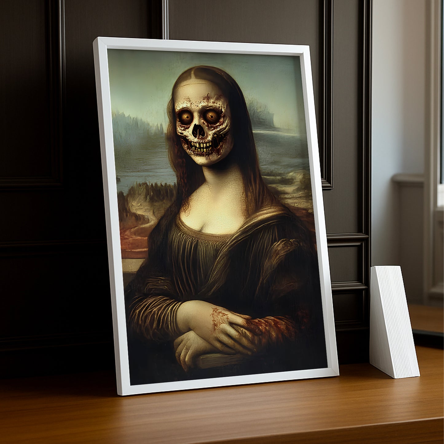 Cadre photo Mona Lisa La Joconde Monster