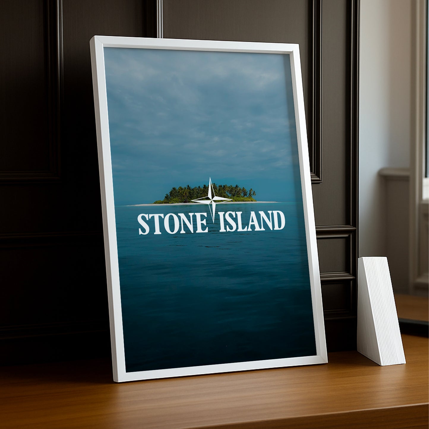 Poster Stone Island - Île Logo