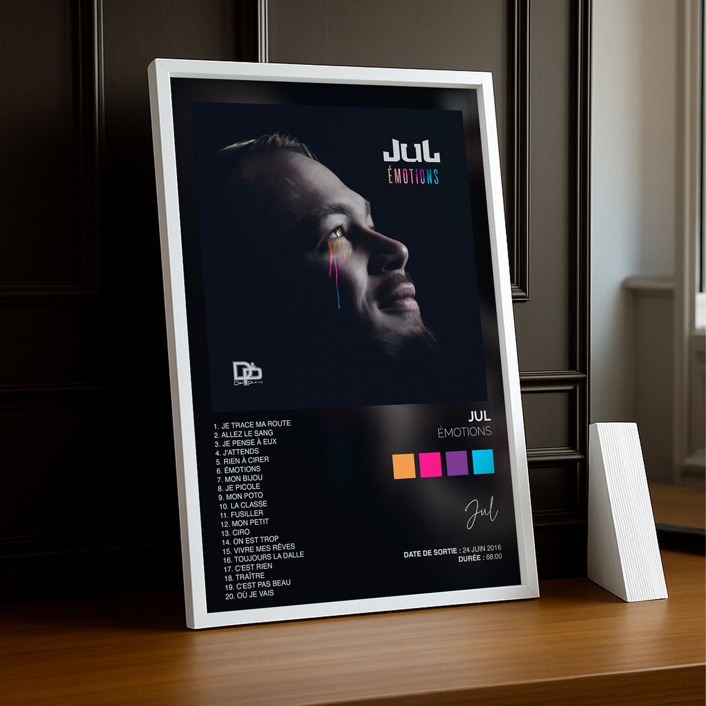 Poster Jul - Album Émotions