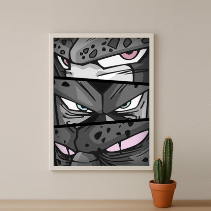 Poster Dragon Ball Z - Eyes Villians