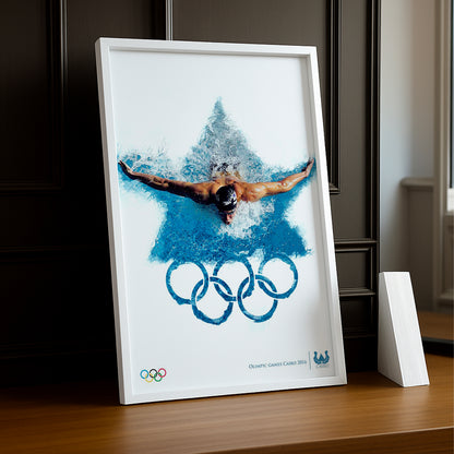 Cadre Photo Natation - Jeux Olympiques