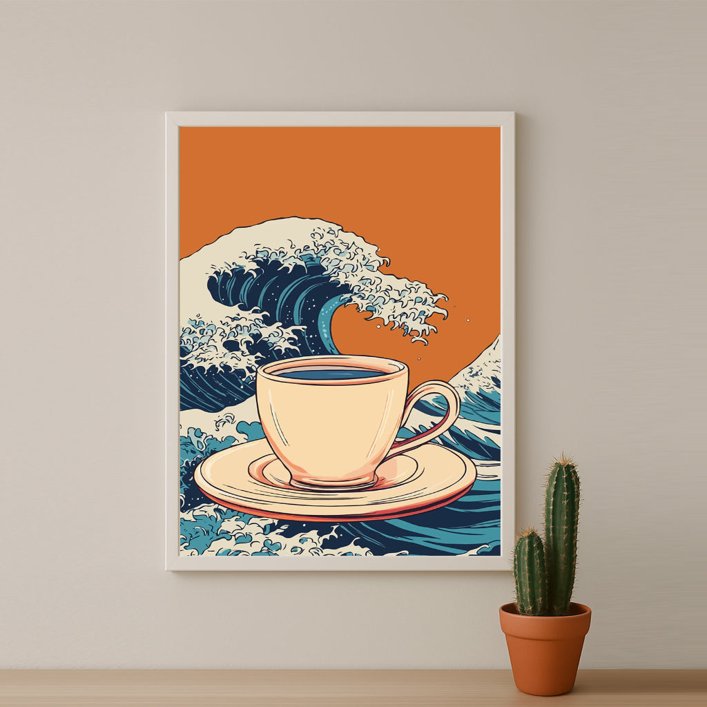 Cadre photo Coffee Lover - Wave