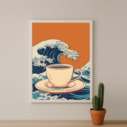 Cadre photo Coffee Lover - Wave