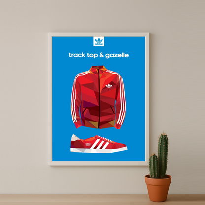 Cadre photo Adidas - Gazelle Outfit