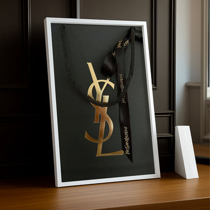 Cadre photo Yves Saint Laurent - Sac Gold