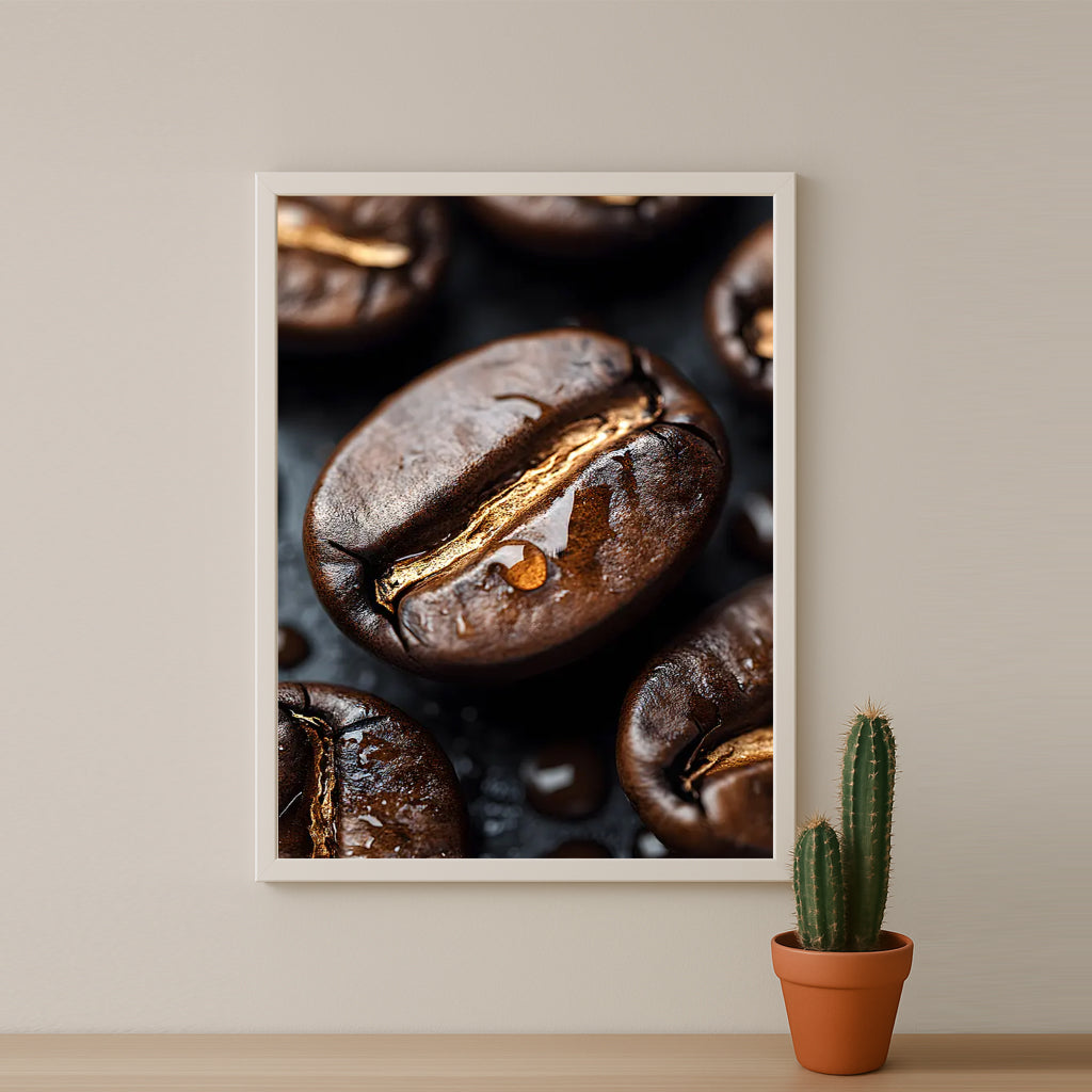 Cadre photo Coffee Lover - Graine de café