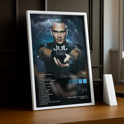 Poster Jul - Album Je trouve pas le sommeil