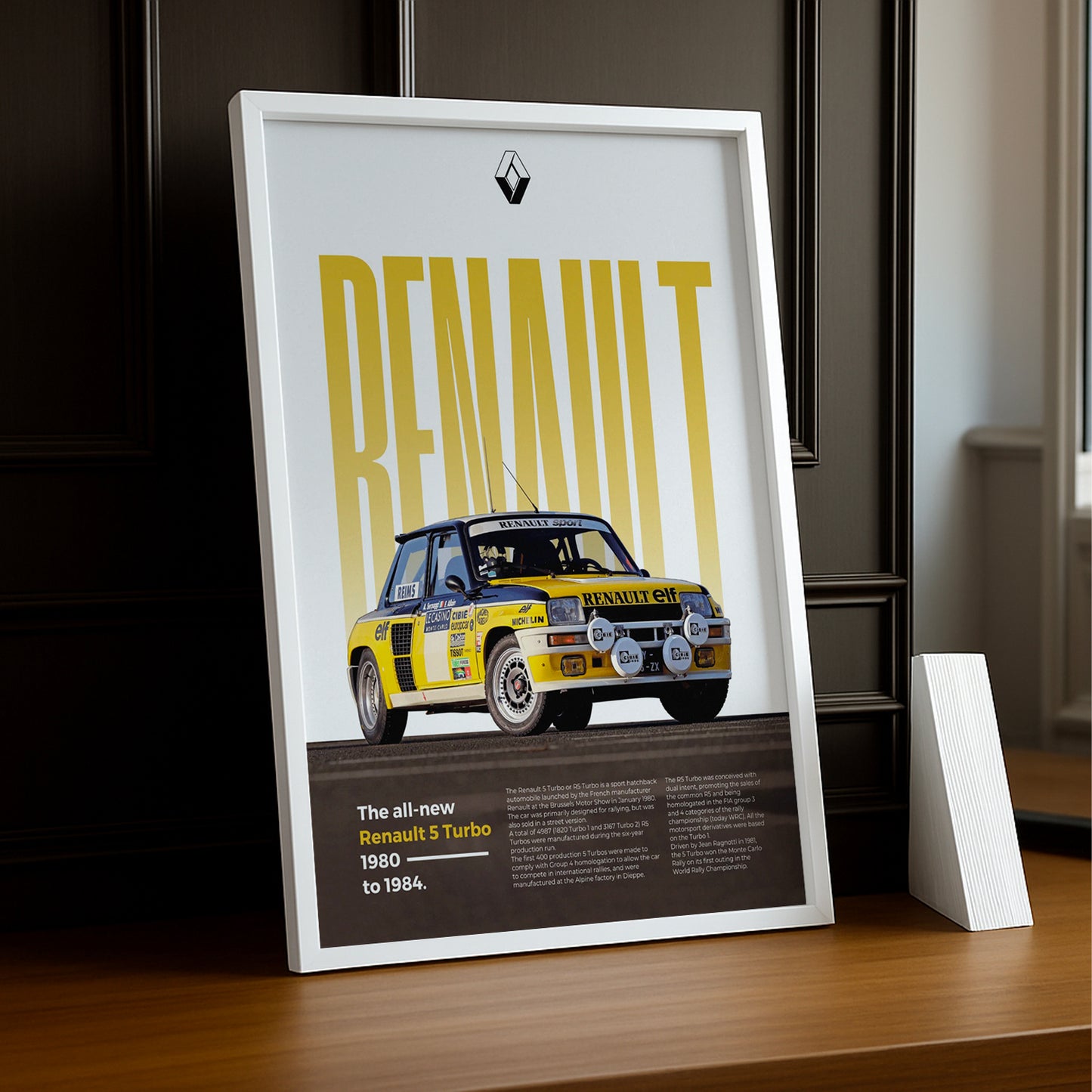 Poster Voitures - Renault 5 Turbo