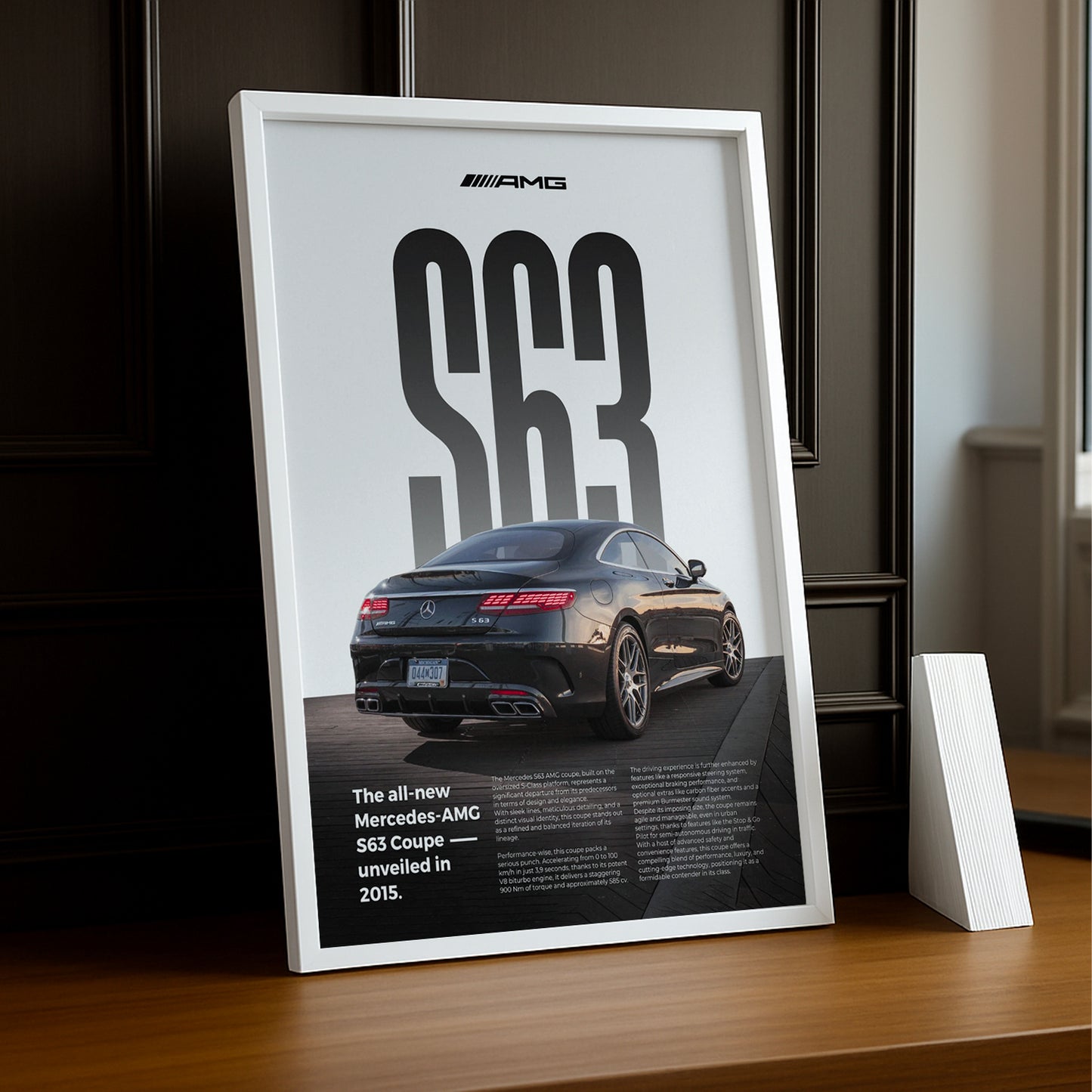 Poster Voitures - Mercedes AMG S63