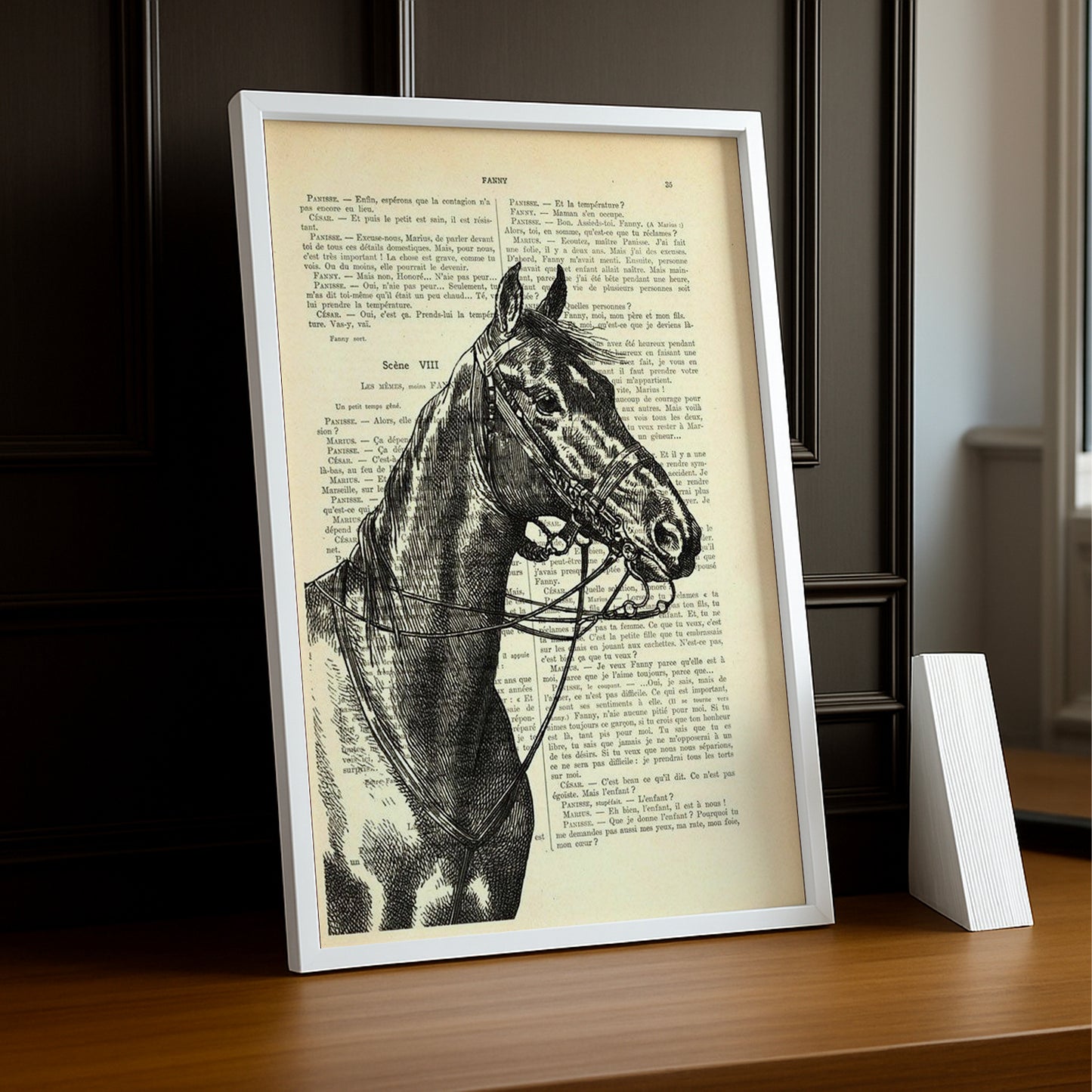 Cadre photo Équitation - Cheval History