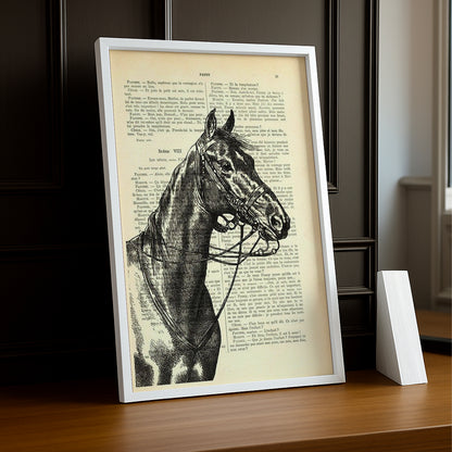 Cadre photo Équitation - Cheval History