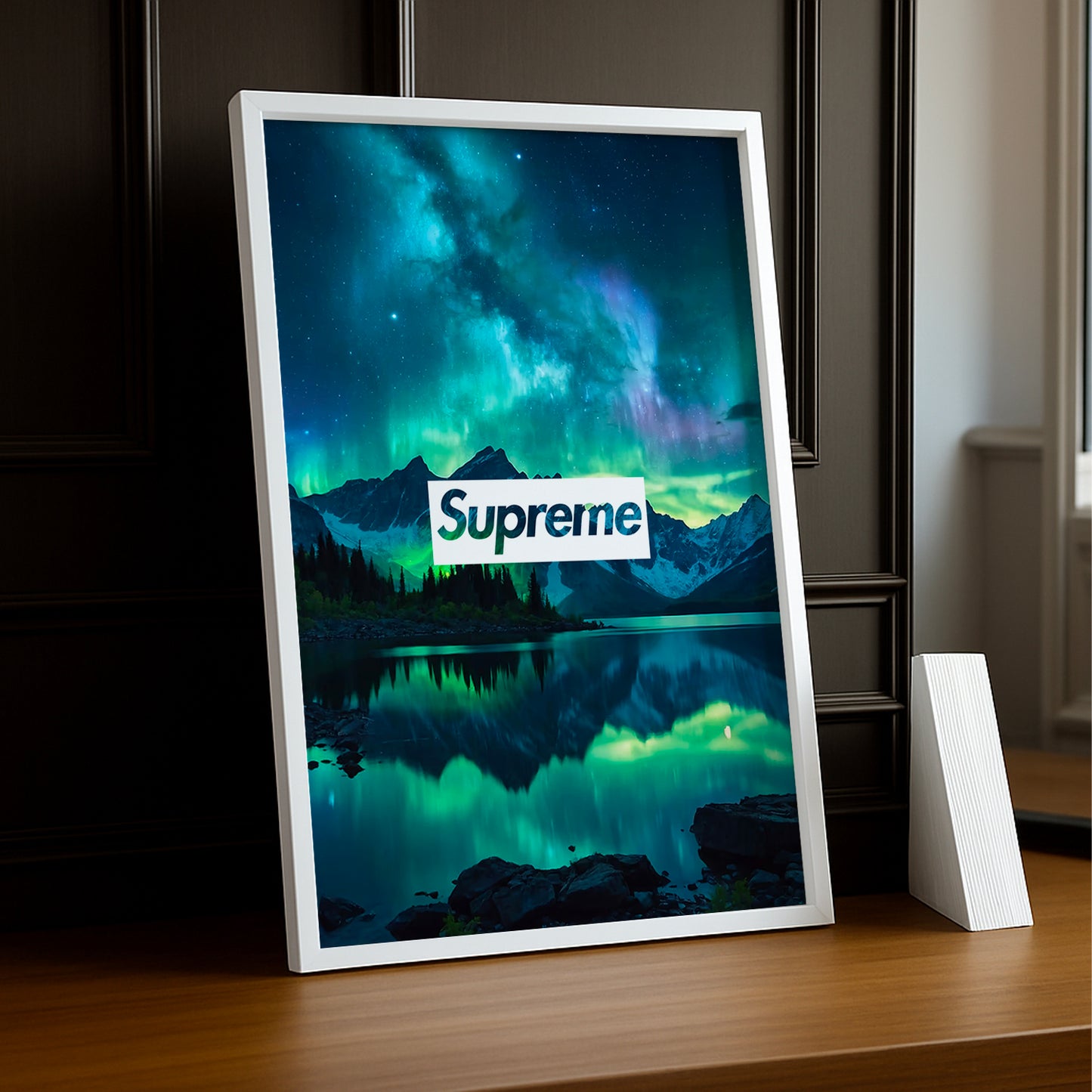 Poster Supreme - Aurore Boréale