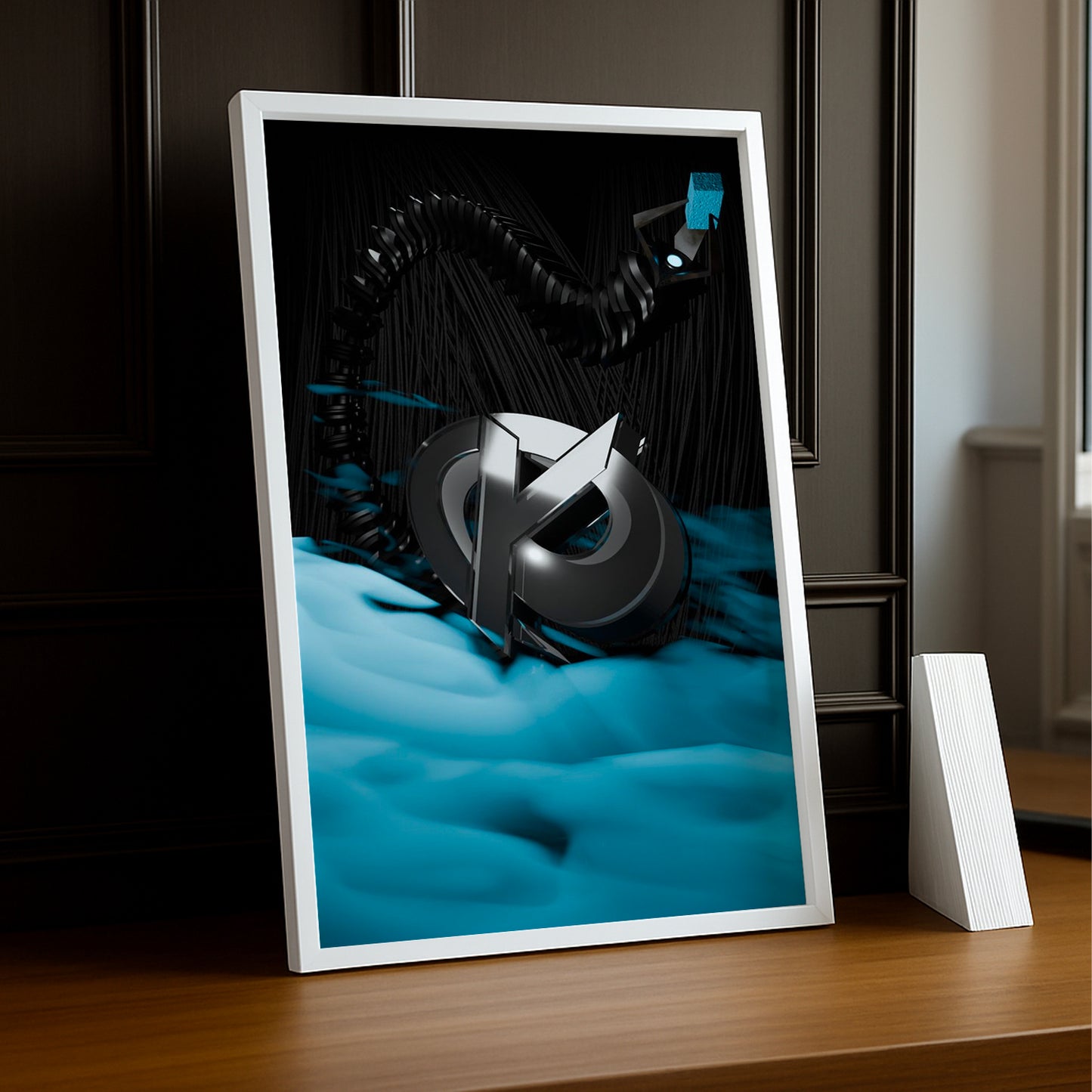 Cadre Photo Karmine Corp - Logo 3D