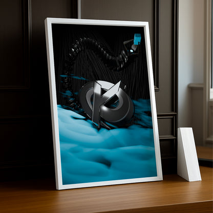 Cadre Photo Karmine Corp - Logo 3D