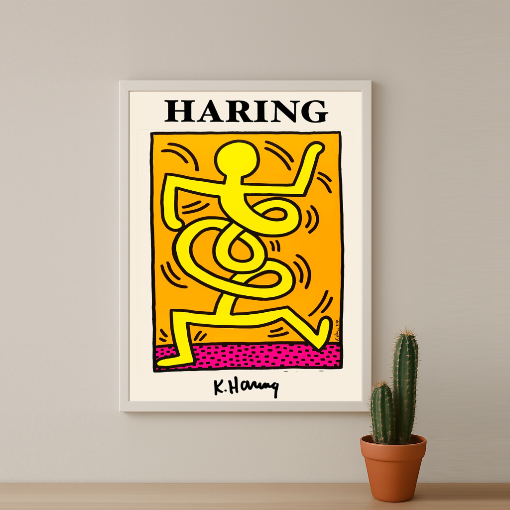 Cadre photo Keith Haring Poster