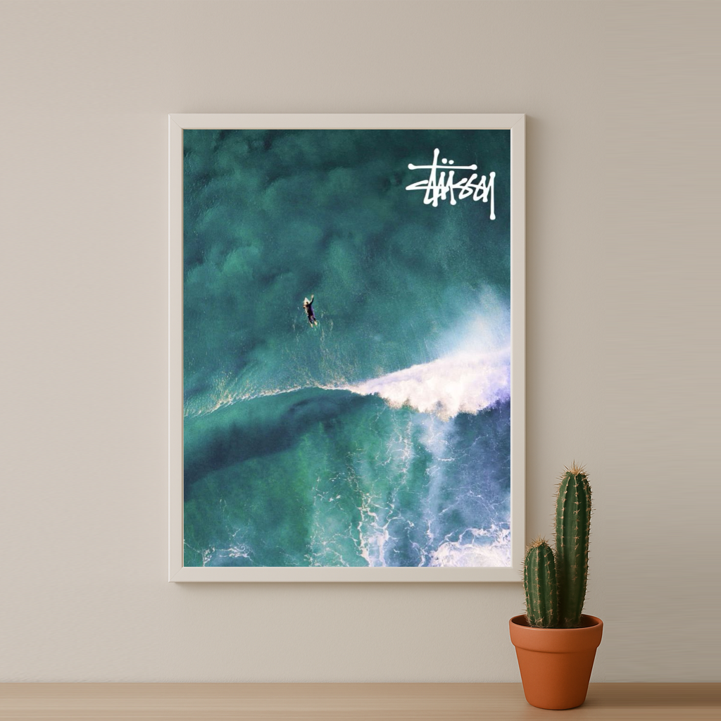 Cadre photo Stüssy Surfing